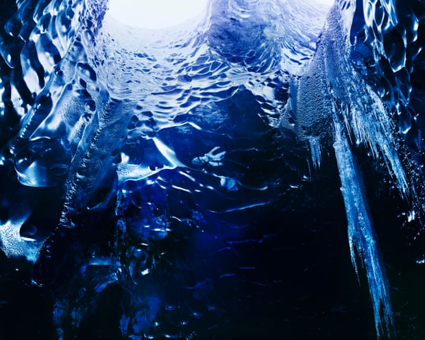 Ice cave photograph