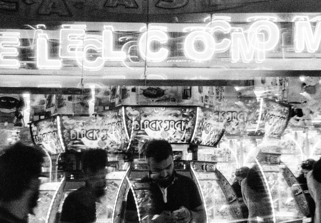 Photo of an arcade