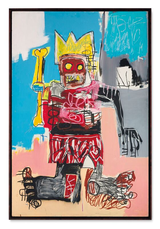 Jean-Michel Basquiat painting