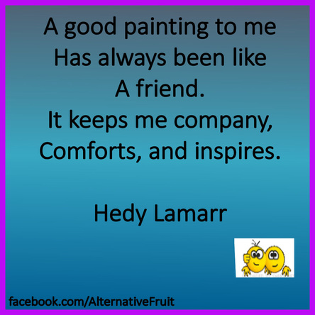 Painting Quote about Friends 