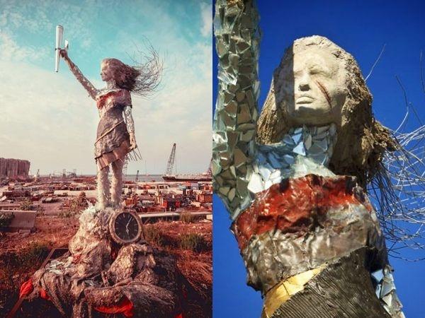 Rising From The Rubble This Beirut Sculpture Remembers Tragedy | Alternative Fruit