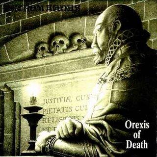 Orexis of Death Album Cover